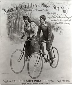 Dolcezza ti amo solo [copertina dello spartito], 1896 da American School